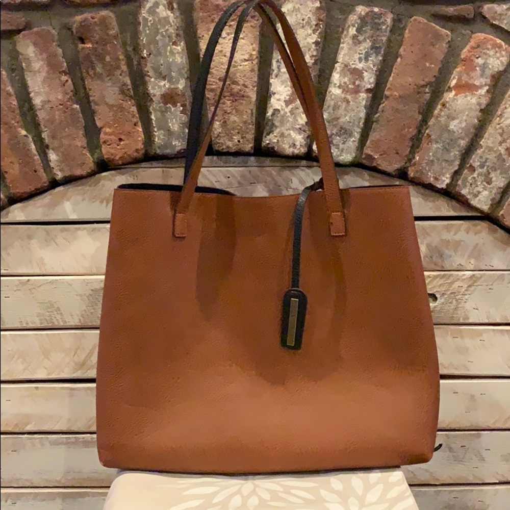 Brown Leather Tote